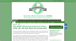 Desktop Screenshot of gscshrmconference.org